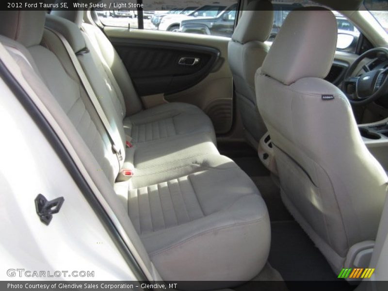 White Suede / Light Stone 2012 Ford Taurus SE