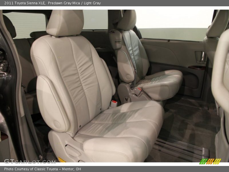Predawn Gray Mica / Light Gray 2011 Toyota Sienna XLE
