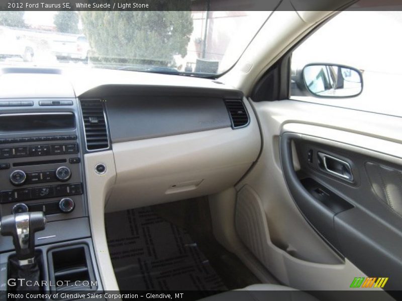 White Suede / Light Stone 2012 Ford Taurus SE