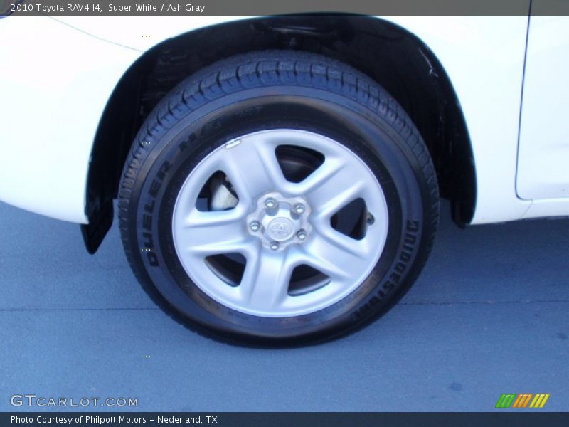 Super White / Ash Gray 2010 Toyota RAV4 I4