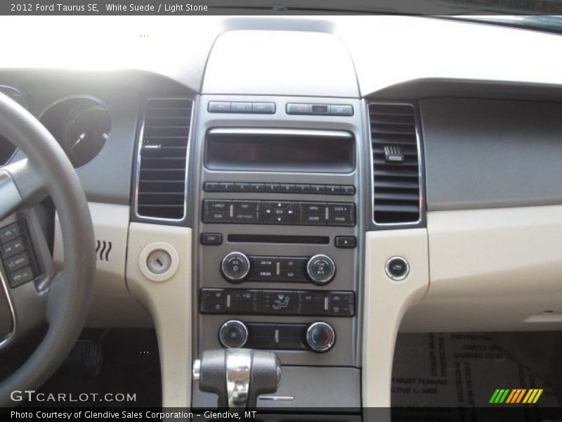 White Suede / Light Stone 2012 Ford Taurus SE