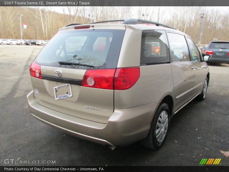 Desert Sand Mica / Taupe 2007 Toyota Sienna CE