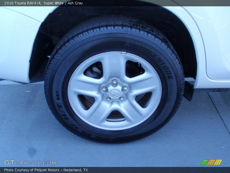 Super White / Ash Gray 2010 Toyota RAV4 I4