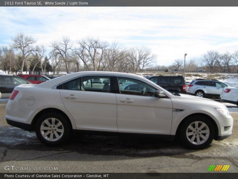 White Suede / Light Stone 2012 Ford Taurus SE