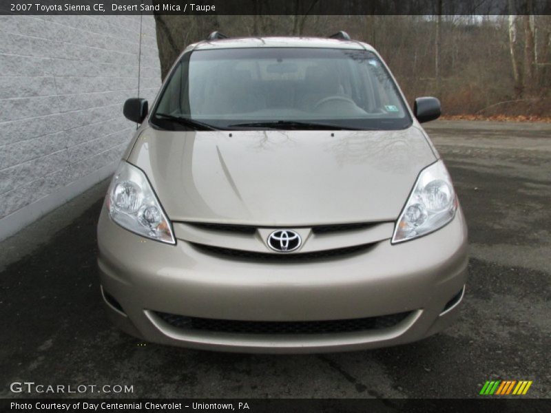 Desert Sand Mica / Taupe 2007 Toyota Sienna CE