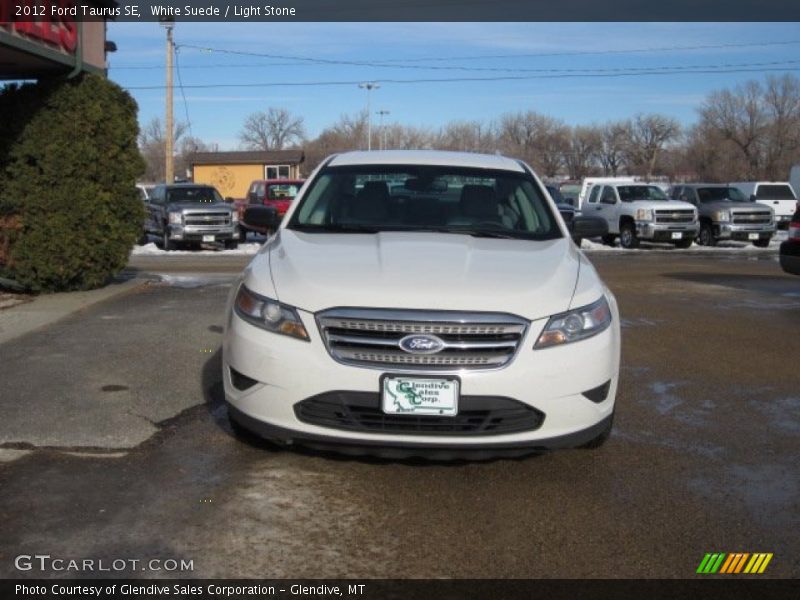 White Suede / Light Stone 2012 Ford Taurus SE