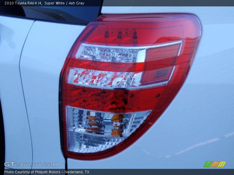Super White / Ash Gray 2010 Toyota RAV4 I4