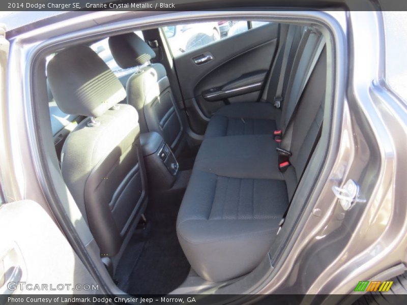 Granite Crystal Metallic / Black 2014 Dodge Charger SE