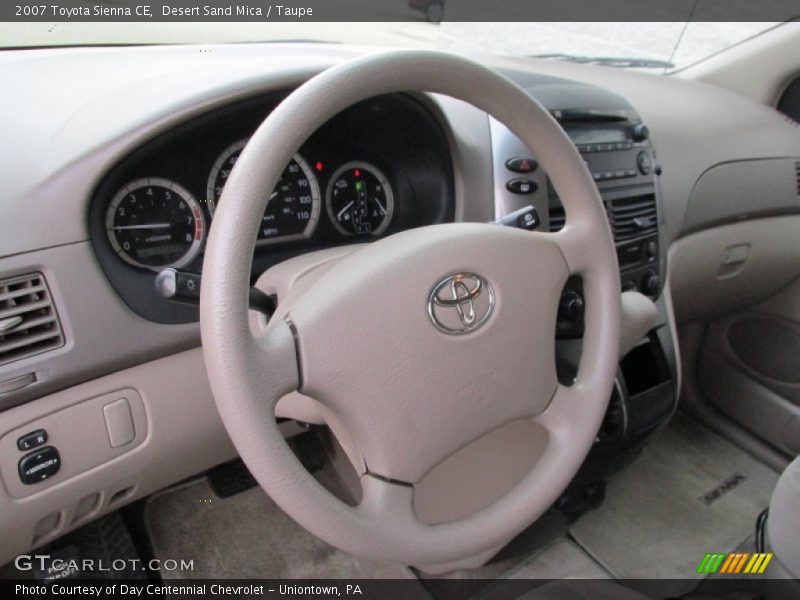 Desert Sand Mica / Taupe 2007 Toyota Sienna CE