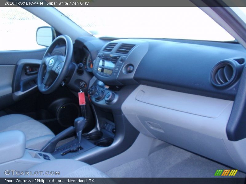 Super White / Ash Gray 2010 Toyota RAV4 I4