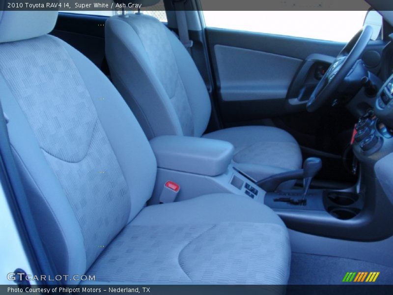 Super White / Ash Gray 2010 Toyota RAV4 I4