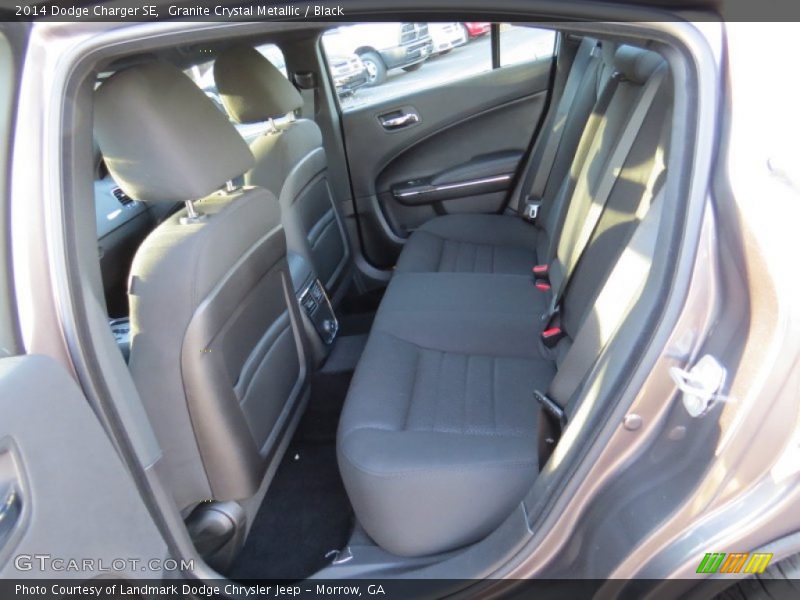 Granite Crystal Metallic / Black 2014 Dodge Charger SE