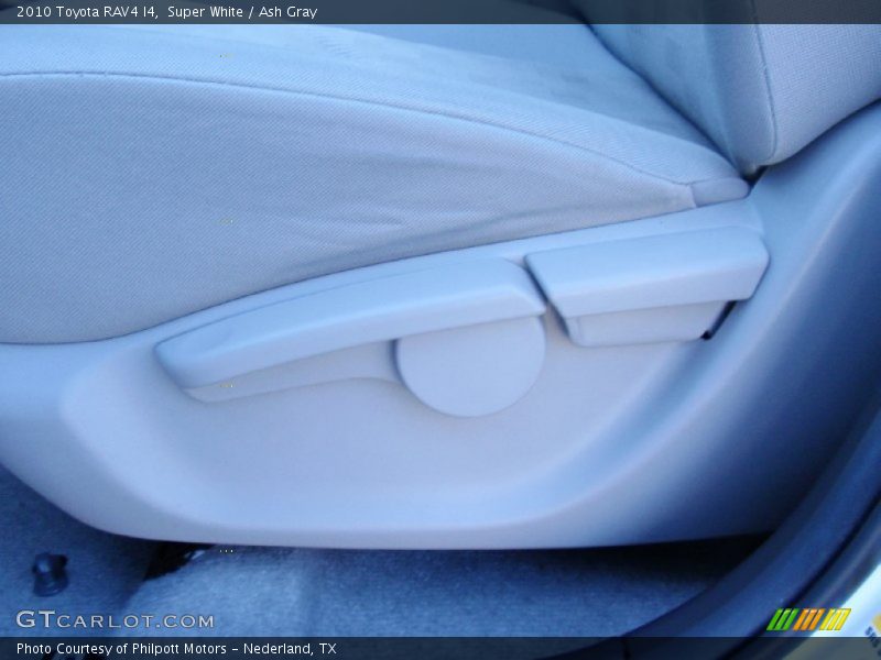 Super White / Ash Gray 2010 Toyota RAV4 I4