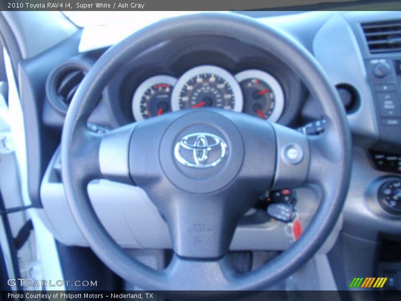 Super White / Ash Gray 2010 Toyota RAV4 I4