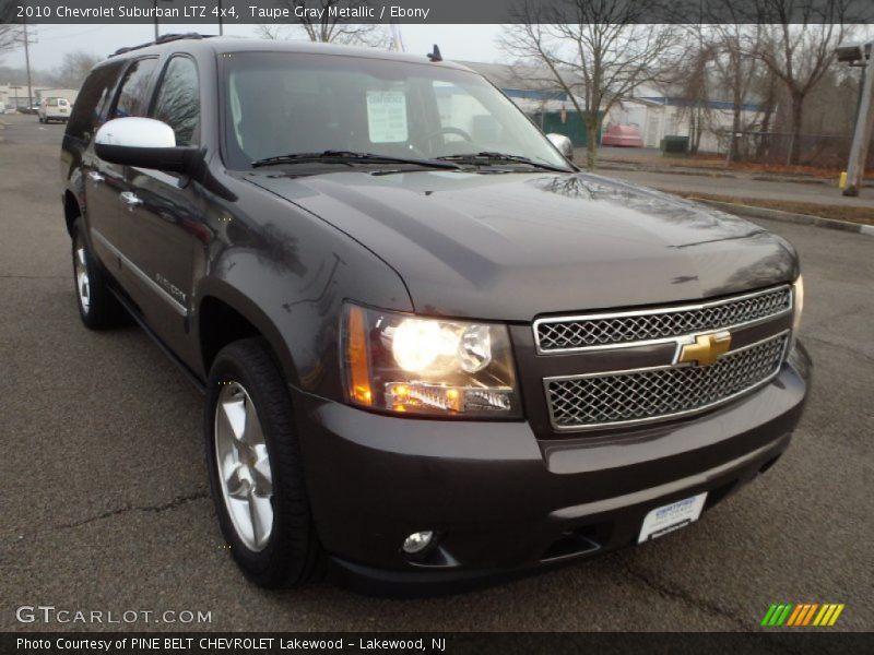 Taupe Gray Metallic / Ebony 2010 Chevrolet Suburban LTZ 4x4