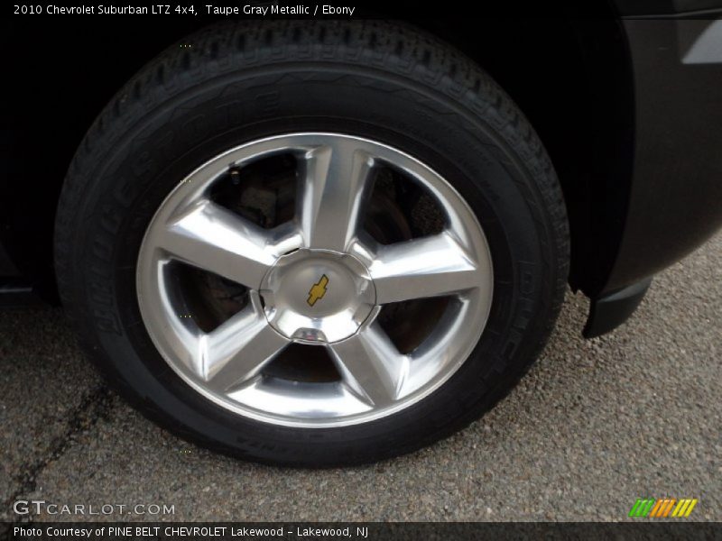 Taupe Gray Metallic / Ebony 2010 Chevrolet Suburban LTZ 4x4