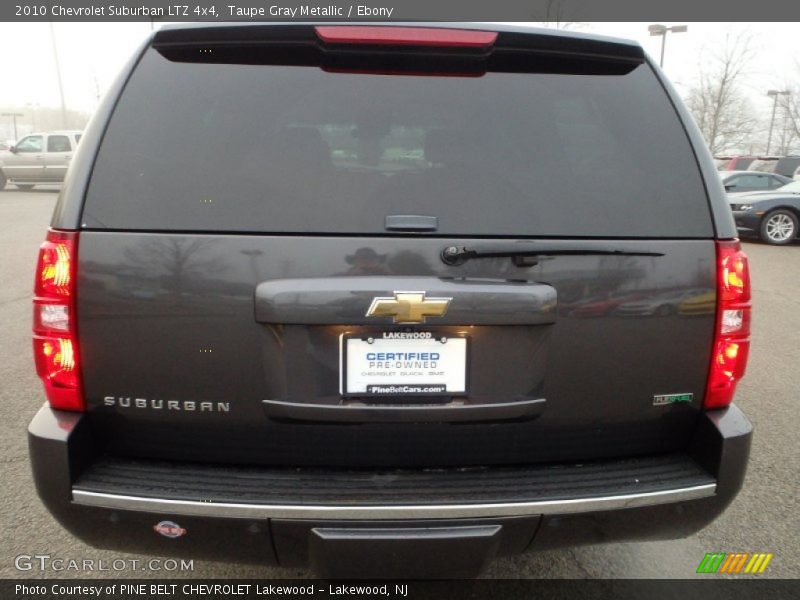 Taupe Gray Metallic / Ebony 2010 Chevrolet Suburban LTZ 4x4