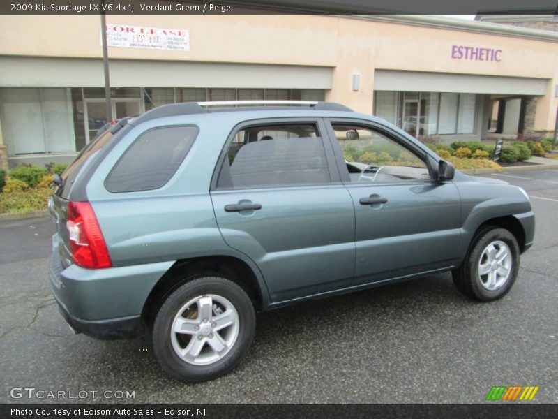 Verdant Green / Beige 2009 Kia Sportage LX V6 4x4