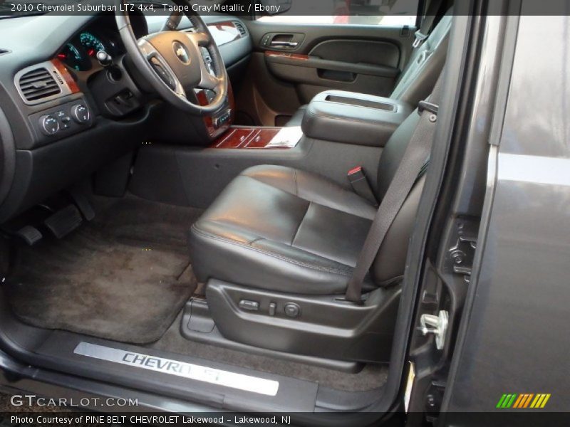 Taupe Gray Metallic / Ebony 2010 Chevrolet Suburban LTZ 4x4
