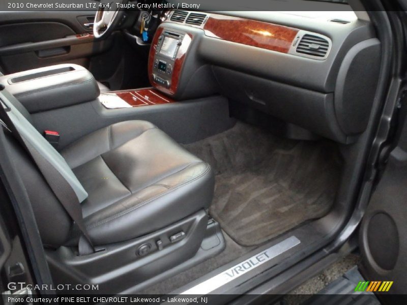 Taupe Gray Metallic / Ebony 2010 Chevrolet Suburban LTZ 4x4