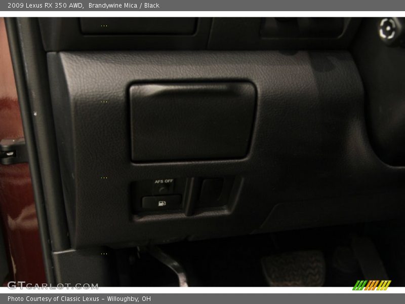 Brandywine Mica / Black 2009 Lexus RX 350 AWD