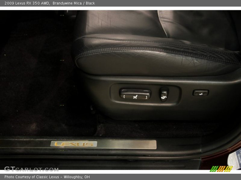 Brandywine Mica / Black 2009 Lexus RX 350 AWD