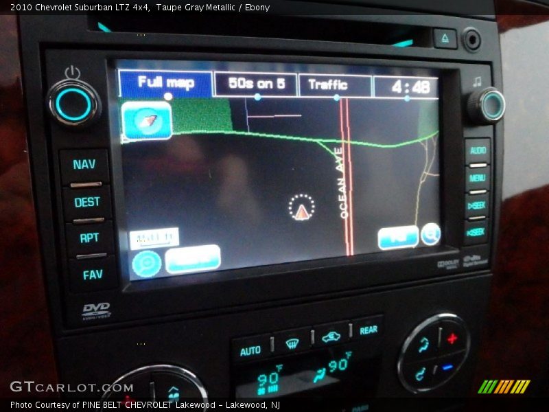 Taupe Gray Metallic / Ebony 2010 Chevrolet Suburban LTZ 4x4