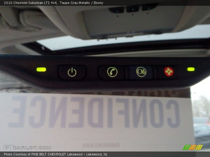 Taupe Gray Metallic / Ebony 2010 Chevrolet Suburban LTZ 4x4