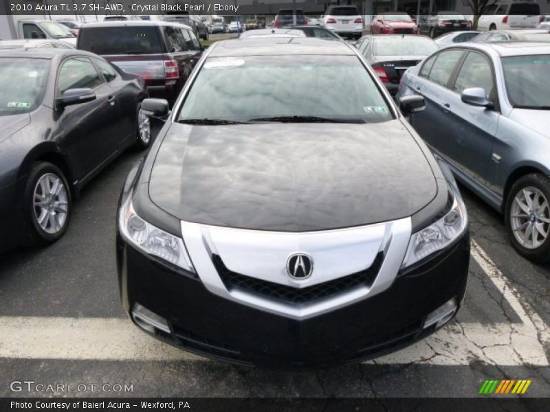 Crystal Black Pearl / Ebony 2010 Acura TL 3.7 SH-AWD