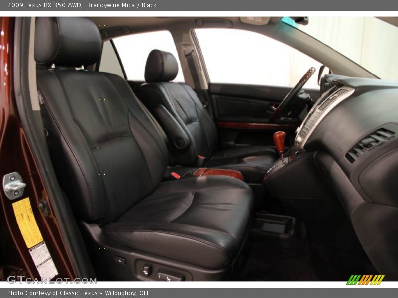 Brandywine Mica / Black 2009 Lexus RX 350 AWD