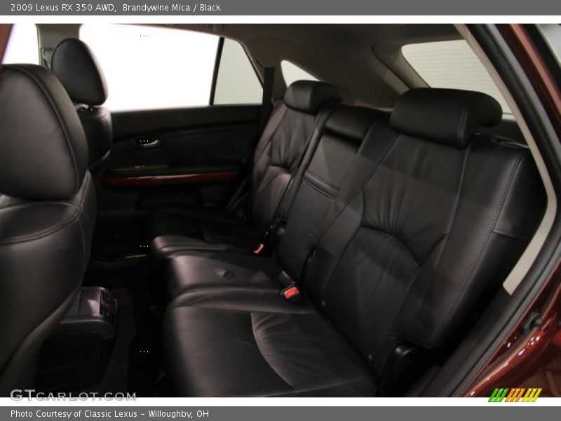 Brandywine Mica / Black 2009 Lexus RX 350 AWD