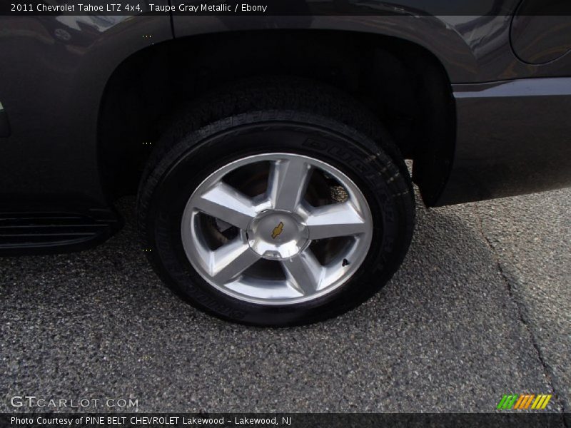 Taupe Gray Metallic / Ebony 2011 Chevrolet Tahoe LTZ 4x4