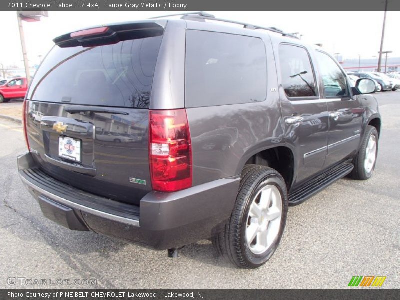 Taupe Gray Metallic / Ebony 2011 Chevrolet Tahoe LTZ 4x4