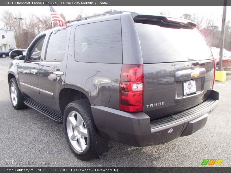 Taupe Gray Metallic / Ebony 2011 Chevrolet Tahoe LTZ 4x4