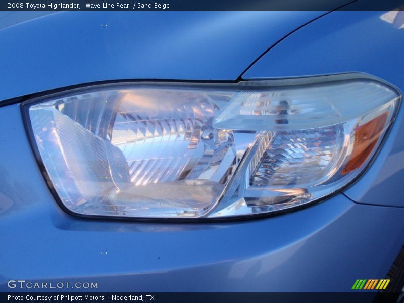 Wave Line Pearl / Sand Beige 2008 Toyota Highlander