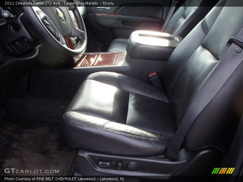 Taupe Gray Metallic / Ebony 2011 Chevrolet Tahoe LTZ 4x4