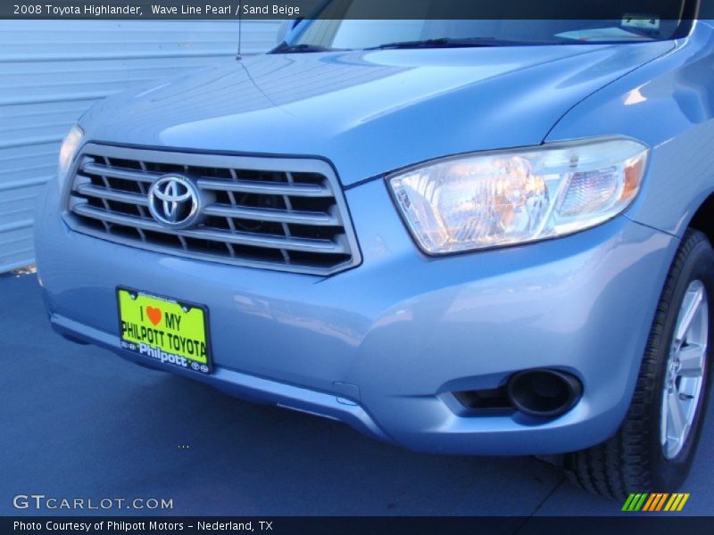 Wave Line Pearl / Sand Beige 2008 Toyota Highlander