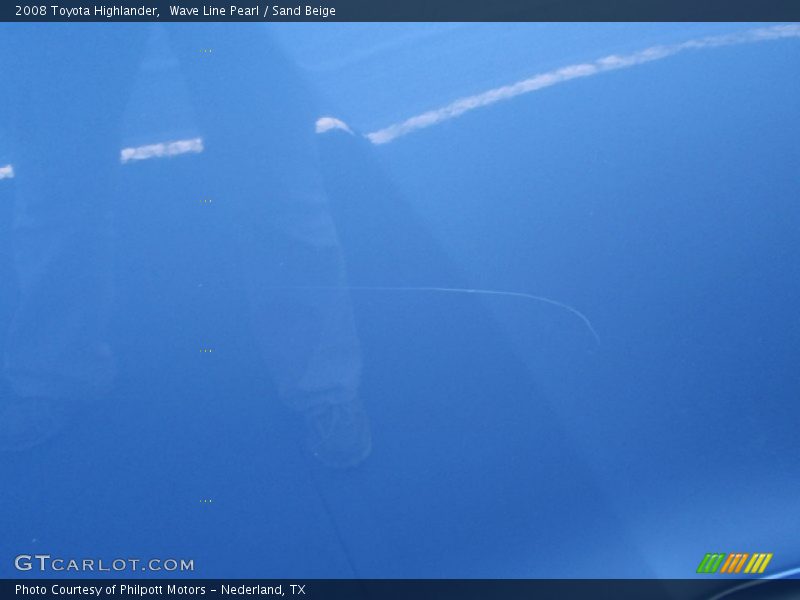 Wave Line Pearl / Sand Beige 2008 Toyota Highlander