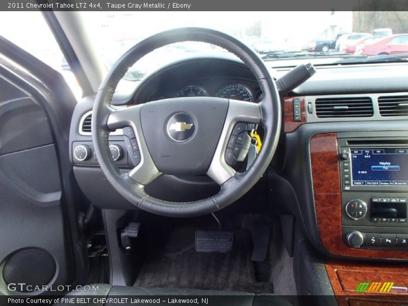 Taupe Gray Metallic / Ebony 2011 Chevrolet Tahoe LTZ 4x4