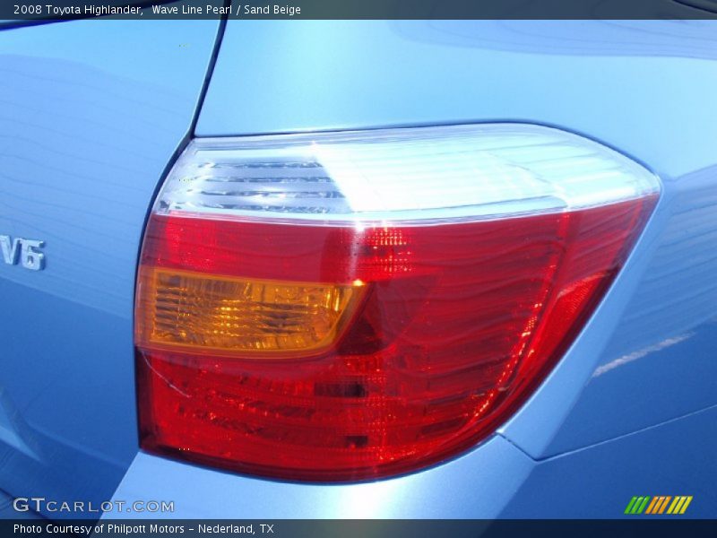Wave Line Pearl / Sand Beige 2008 Toyota Highlander