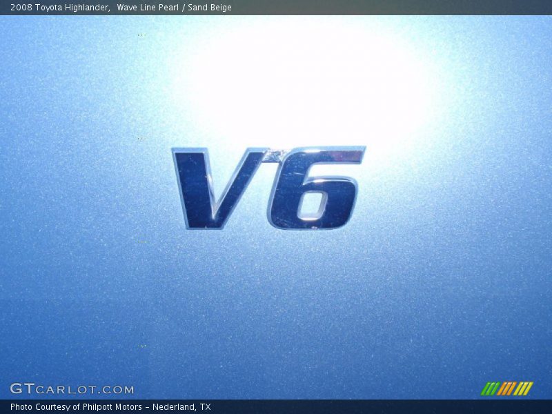 Wave Line Pearl / Sand Beige 2008 Toyota Highlander
