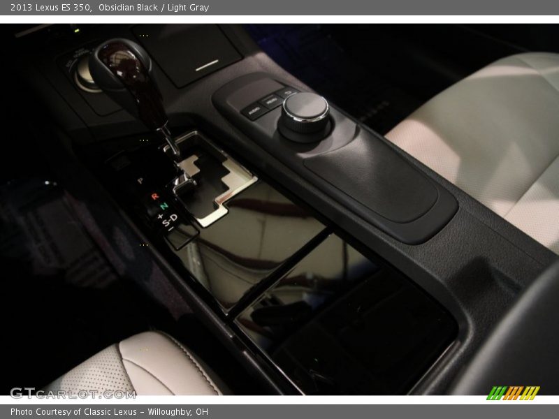 Obsidian Black / Light Gray 2013 Lexus ES 350