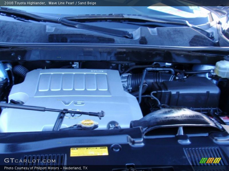 Wave Line Pearl / Sand Beige 2008 Toyota Highlander