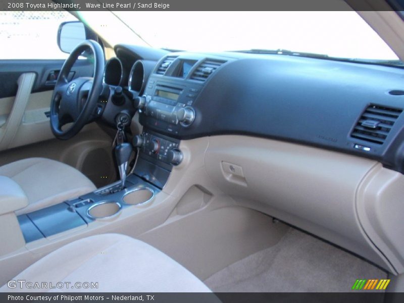 Wave Line Pearl / Sand Beige 2008 Toyota Highlander