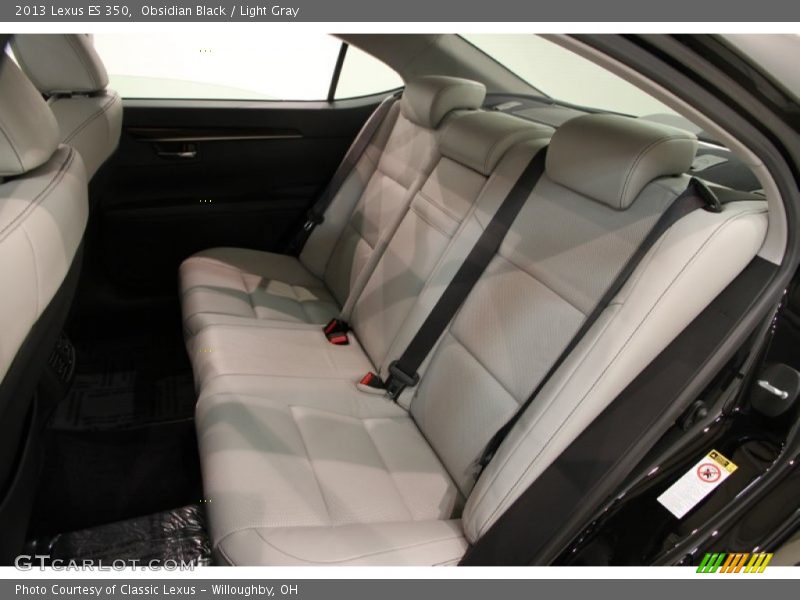 Obsidian Black / Light Gray 2013 Lexus ES 350