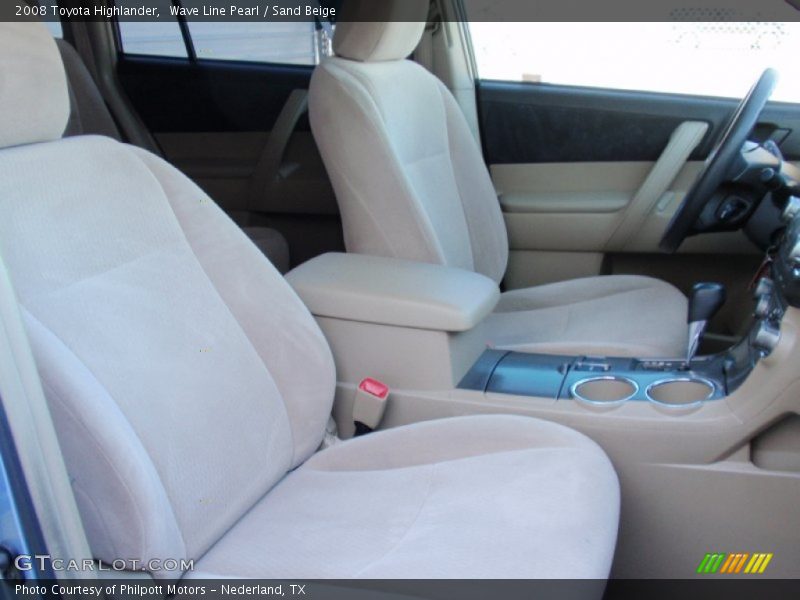 Wave Line Pearl / Sand Beige 2008 Toyota Highlander