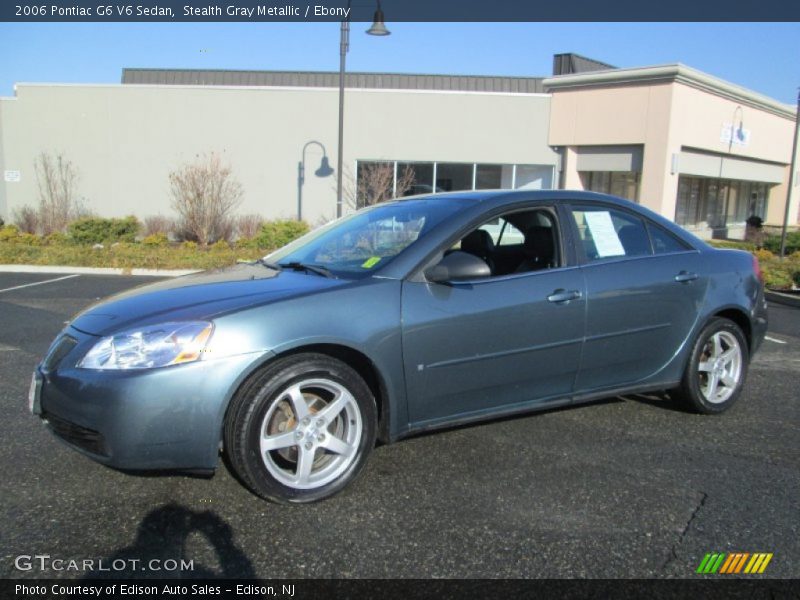 Stealth Gray Metallic / Ebony 2006 Pontiac G6 V6 Sedan