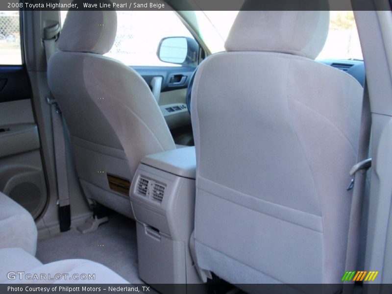 Wave Line Pearl / Sand Beige 2008 Toyota Highlander