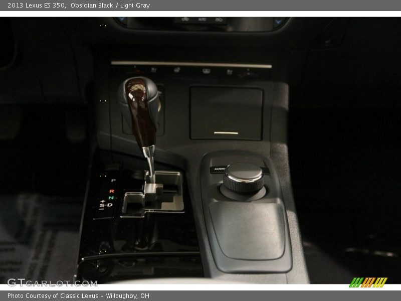 Obsidian Black / Light Gray 2013 Lexus ES 350