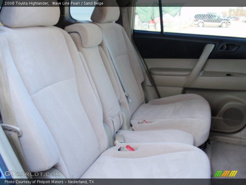 Wave Line Pearl / Sand Beige 2008 Toyota Highlander